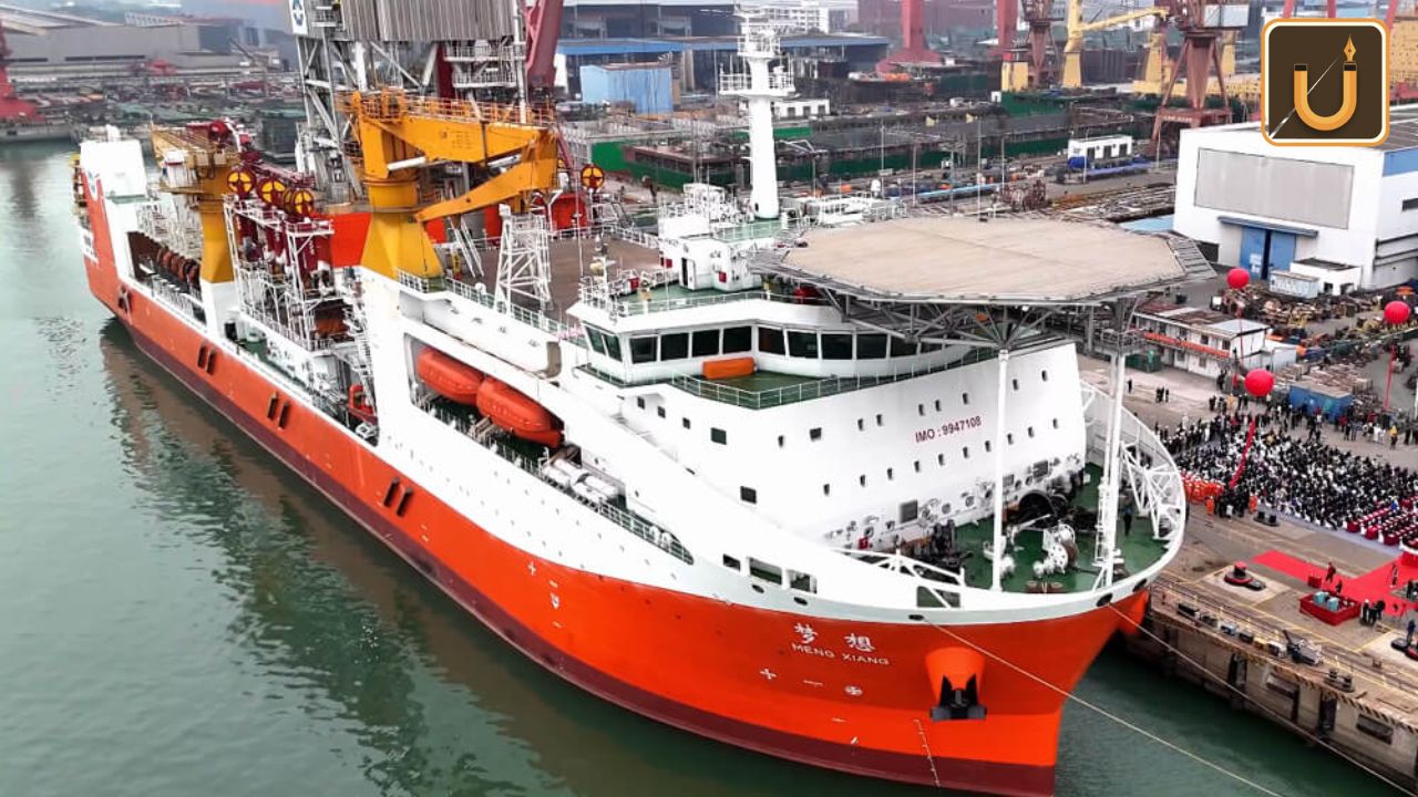 Usthadian Academy / China’s Groundbreaking Voyage: Mengxiang Sets Sail For Earth’s Mantle Exploration | 02 jan 2024 Usthadian Academy / China’s Groundbreaking Voyage: Mengxiang Sets Sail For Earth’s Mantle Exploration